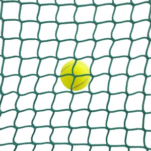 Tennis ball stop net