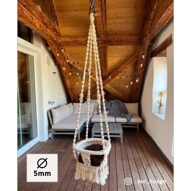 Organic cotton rope