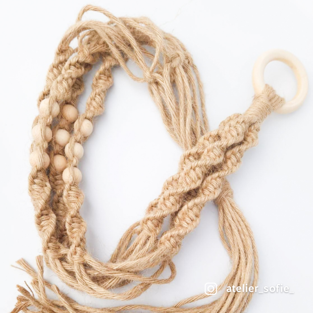 100% natural Jute string - soft and flexible