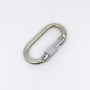 Screw lock carabiner