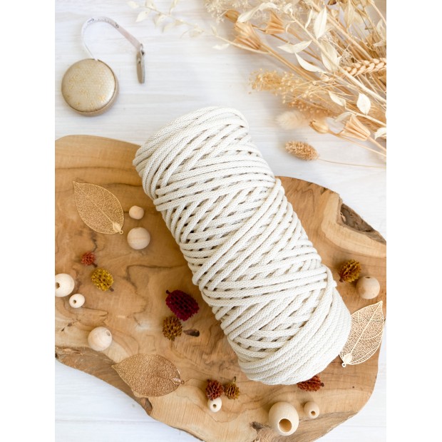 Macrame cotton cord - Recycled