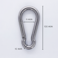 Snap hook - Stainless steel