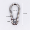 Eye snap hook - Stainless steel