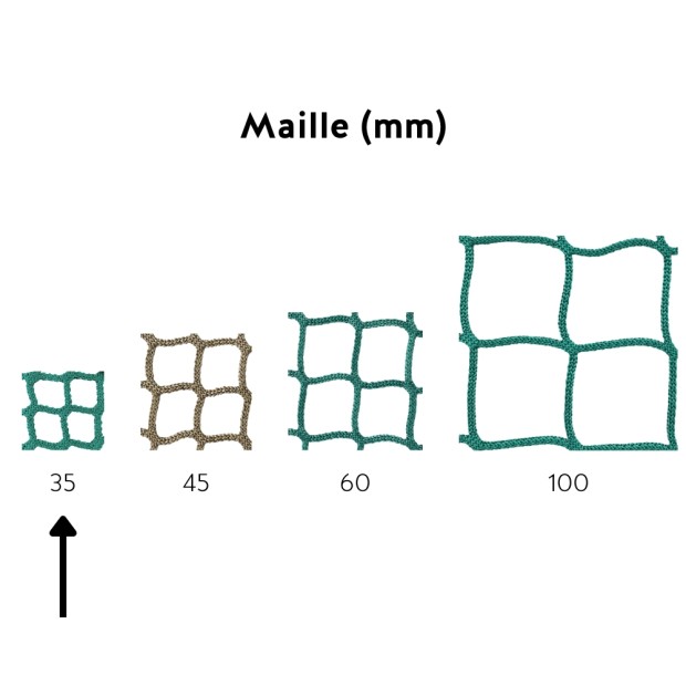 Custom-made hay net - Round