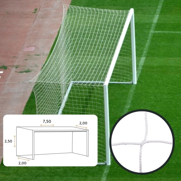 Football goal 11 net - Set of 2