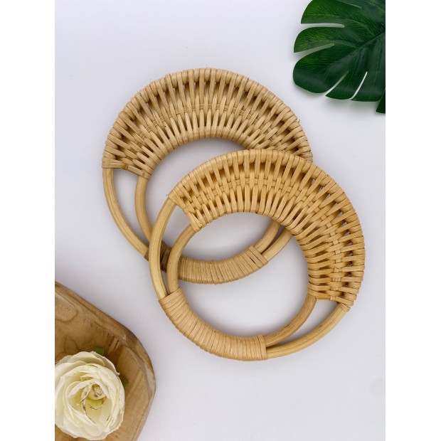 Wicker handles - Set of 2