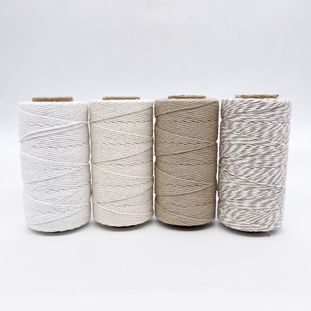 Waxed cotton twine