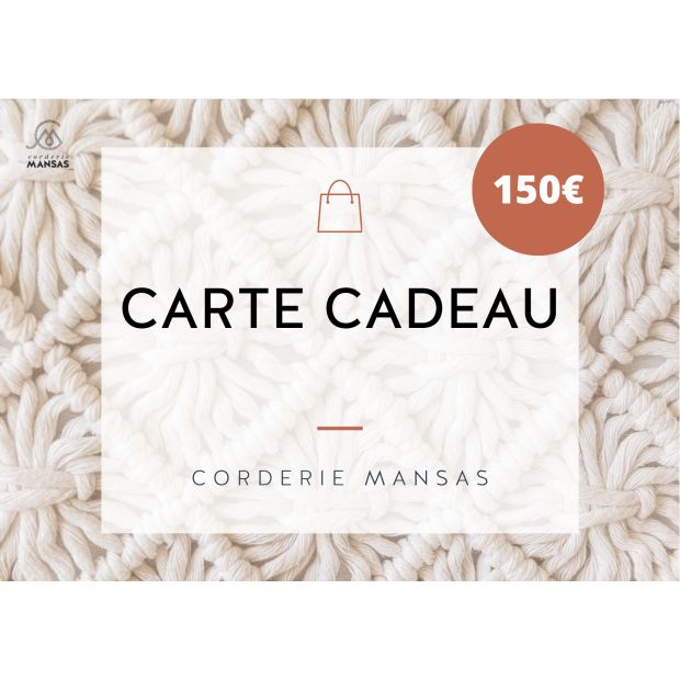 Gift card 150€