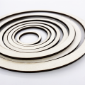 Wooden circle - Set of 8