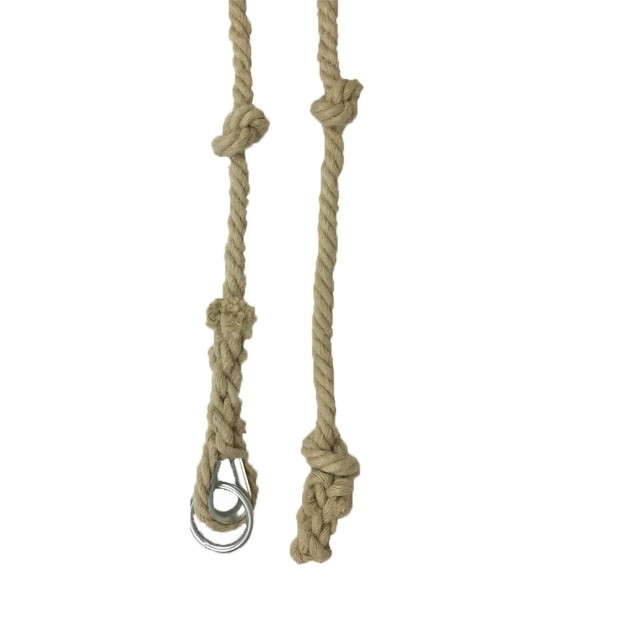 Corde à nœuds à grimper en chanvre naturel ∅ 16 mm - La Fabrique