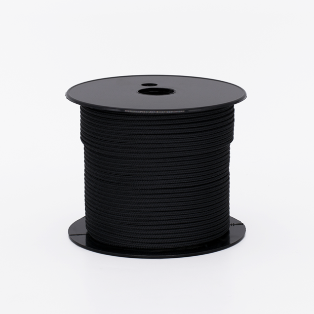 Corde tressée polypropylène Ø 1,5 mm bobine 100 m anti-UV 8 fuseaux