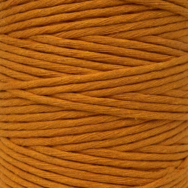 Kit de macrame corde de coton biologique 3mm avec perles en bois