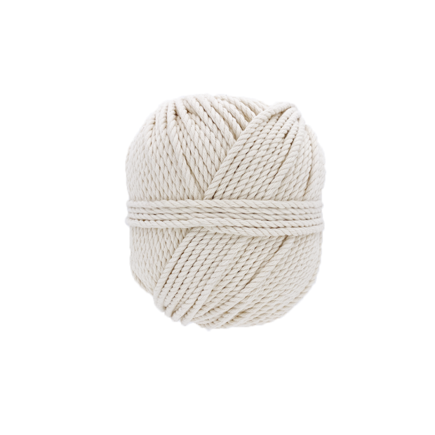 Macrame cotton rope 100m - Handcrafted