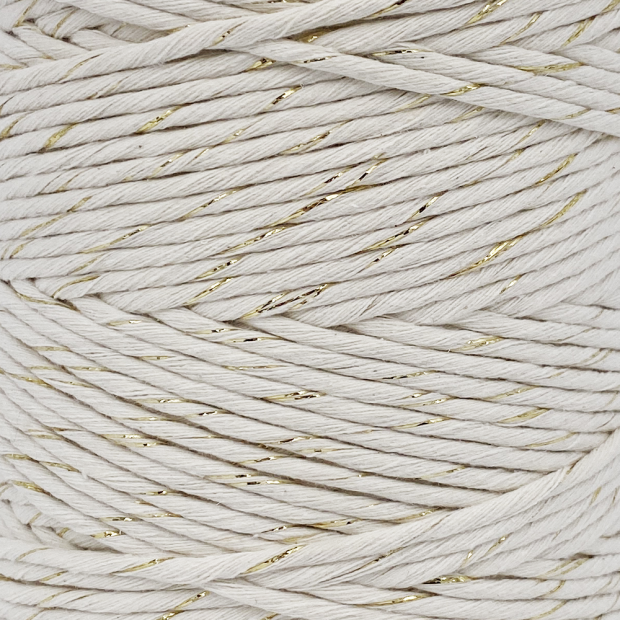 Macrame cotton string - Recycled