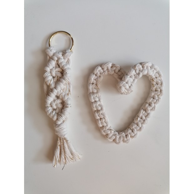 Macrame cotton string - Recycled