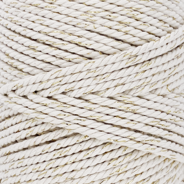 Macrame cotton rope - Recycled