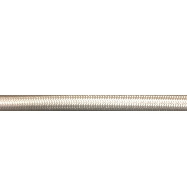 Sandow élastique BLANC professionnel 9mm (Rouleau de 100 mètres) - Anti-UV  - Très résistant