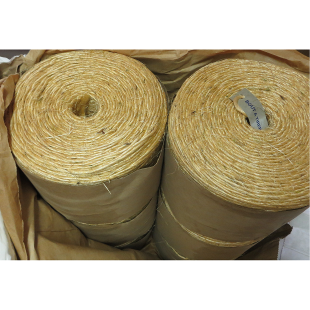 Corde de remorquage en sisal 2 500 kg Manille Sisal/manille longueur 400 cm  D. 16