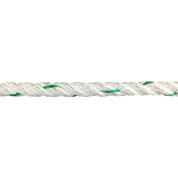 Longe de sécurité cordage polyamide tressé avec boucle à chaque extrémité  LG 1.5 m et 1.8 m