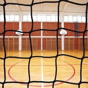 Sports hall division net