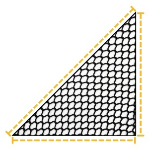 Multi-purpose net - Triangle