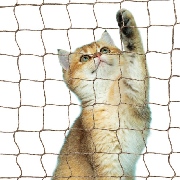 Cat balcony net