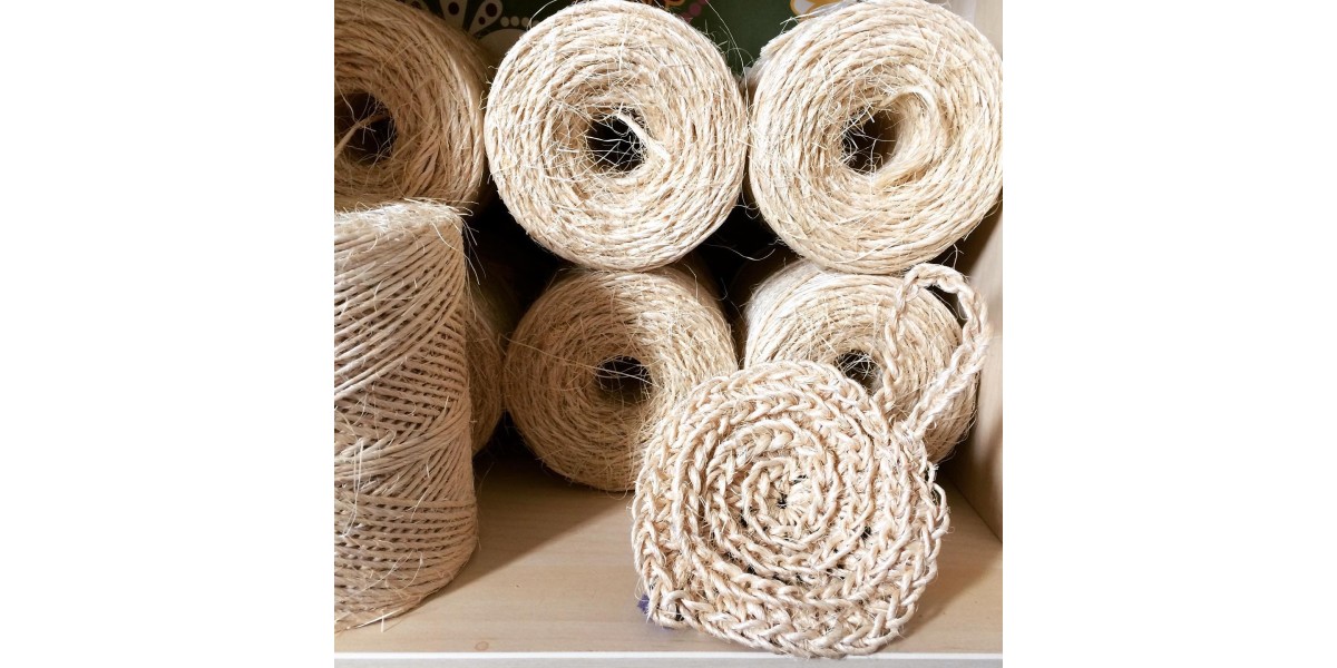 Twine : cotton, sisal, jute, nylon, polyester